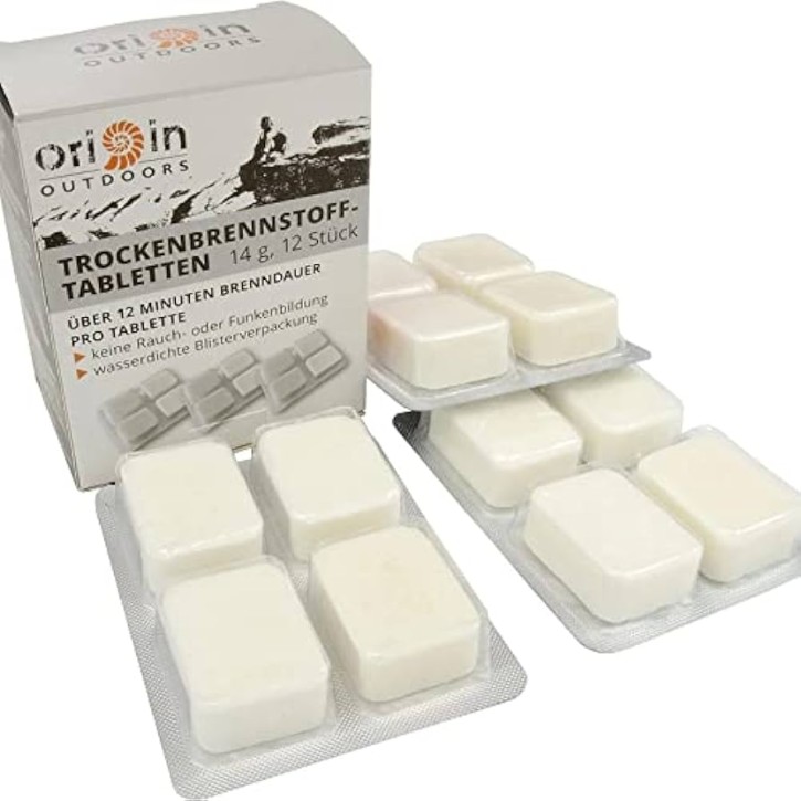 Origin Outdoors Trockenbrennstofftabletten 14g