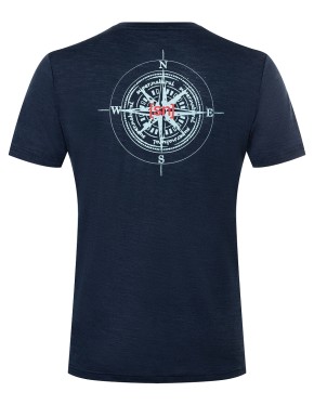 Supernatural M Sailors Tee M / blue iris melange